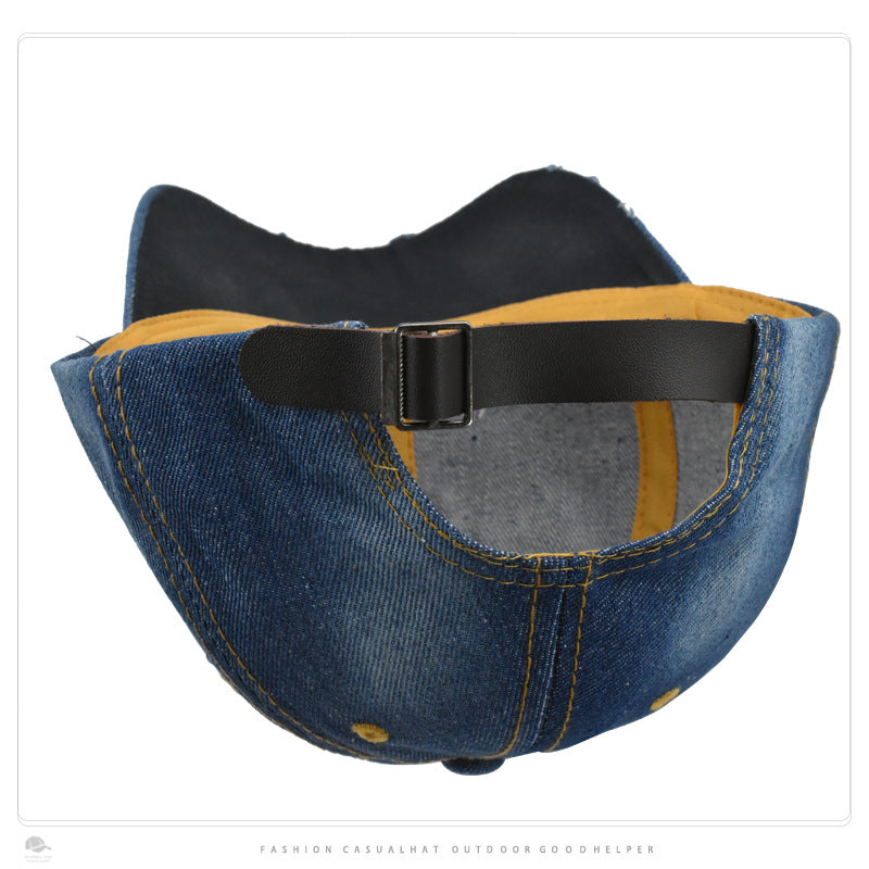 Wholesale Spring and Summer Cowboy Old Drill Baseball Cap Sun Visor Cap